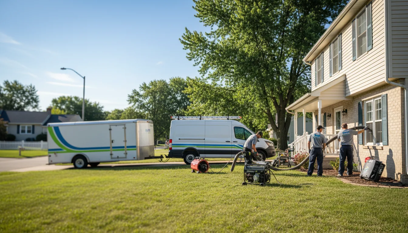 Flooded Basement Restoration And Cleanup With Repair in Preston, MD near me